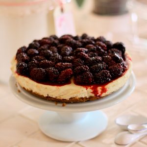 Lime & Blackberry Cheesecake 12 - Cherry Menlove