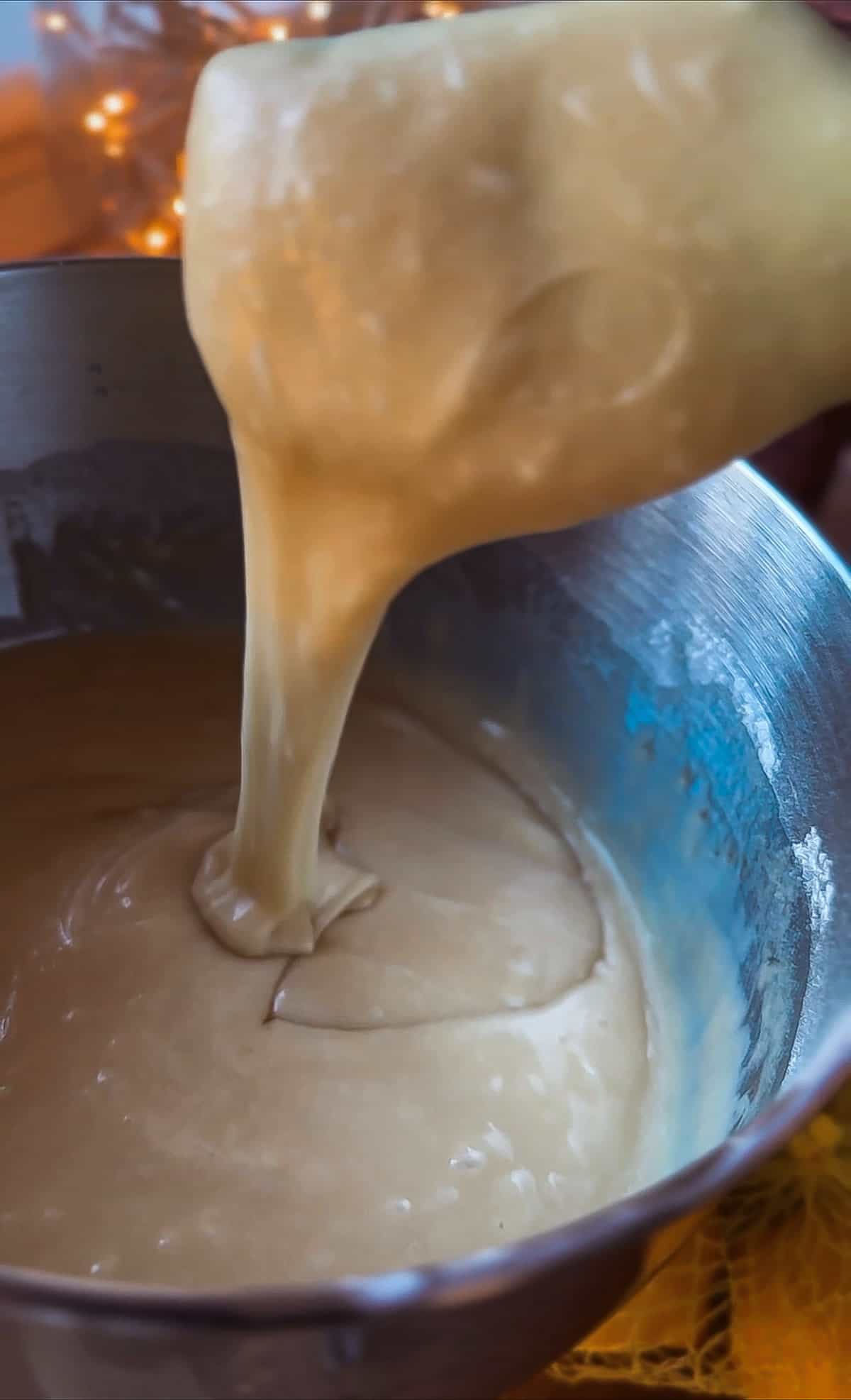 Don't over mix the batter. 